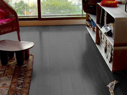 Parquet bambou massif - Bambou massif horizontal verni teinte noix 960x96x15 (mbb00024) +