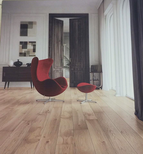 Parquet flottant chêne verni - Chêne multiply authentique huilé christallin - 180x14x2400 4mm