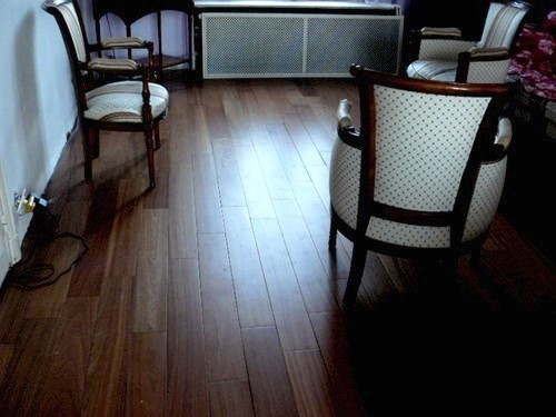 Parquet flottant exotique verni - Ipe contrecolle verni mat 127x 14 lot fin de serie